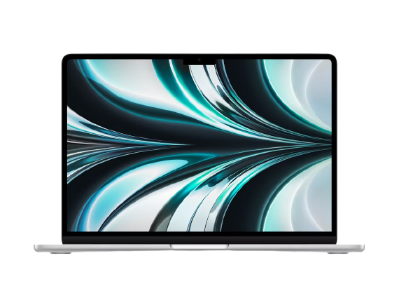 MacBook-Air-2022-Silver-front-view