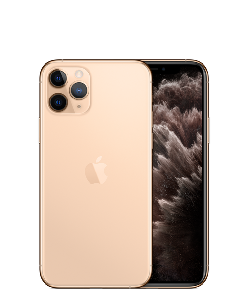 iPhone 11 Pro Unlocked Gold Front Back