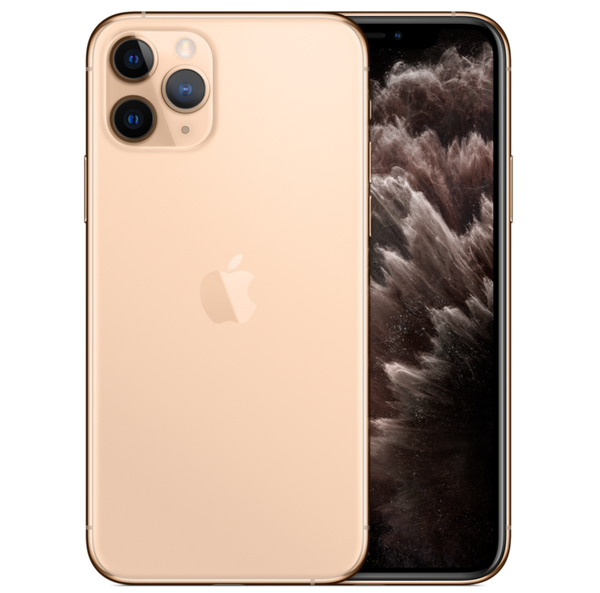 iPhone 11 Pro Max Unlocked Gold Front Back