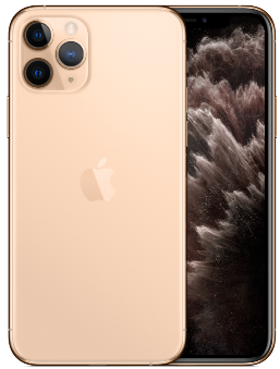 iPhone 11 Pro Unlocked Gold Front Back
