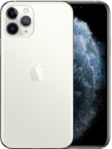 iPhone 11 Pro Unlocked Silver Front Back
