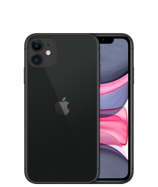 iPhone 11 Unlocked Black Front Back