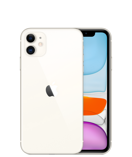 iPhone 11 Unlocked White Front Back