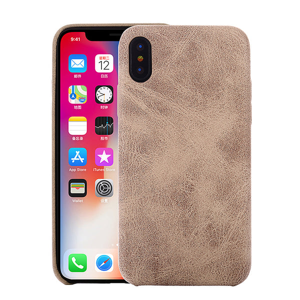 Ultra Slim PU Leather Shockproof Case X/XS